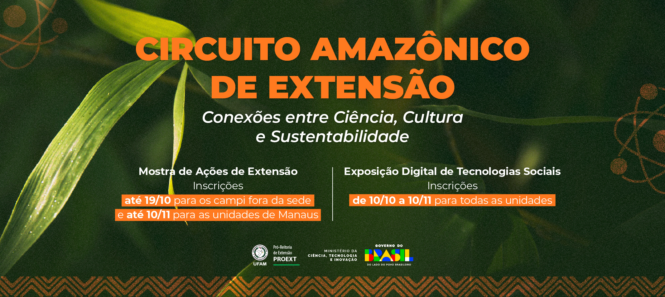 Circuito Amazônico de Extensão conecta ciência, cultura e sustentabilidade na Ufam