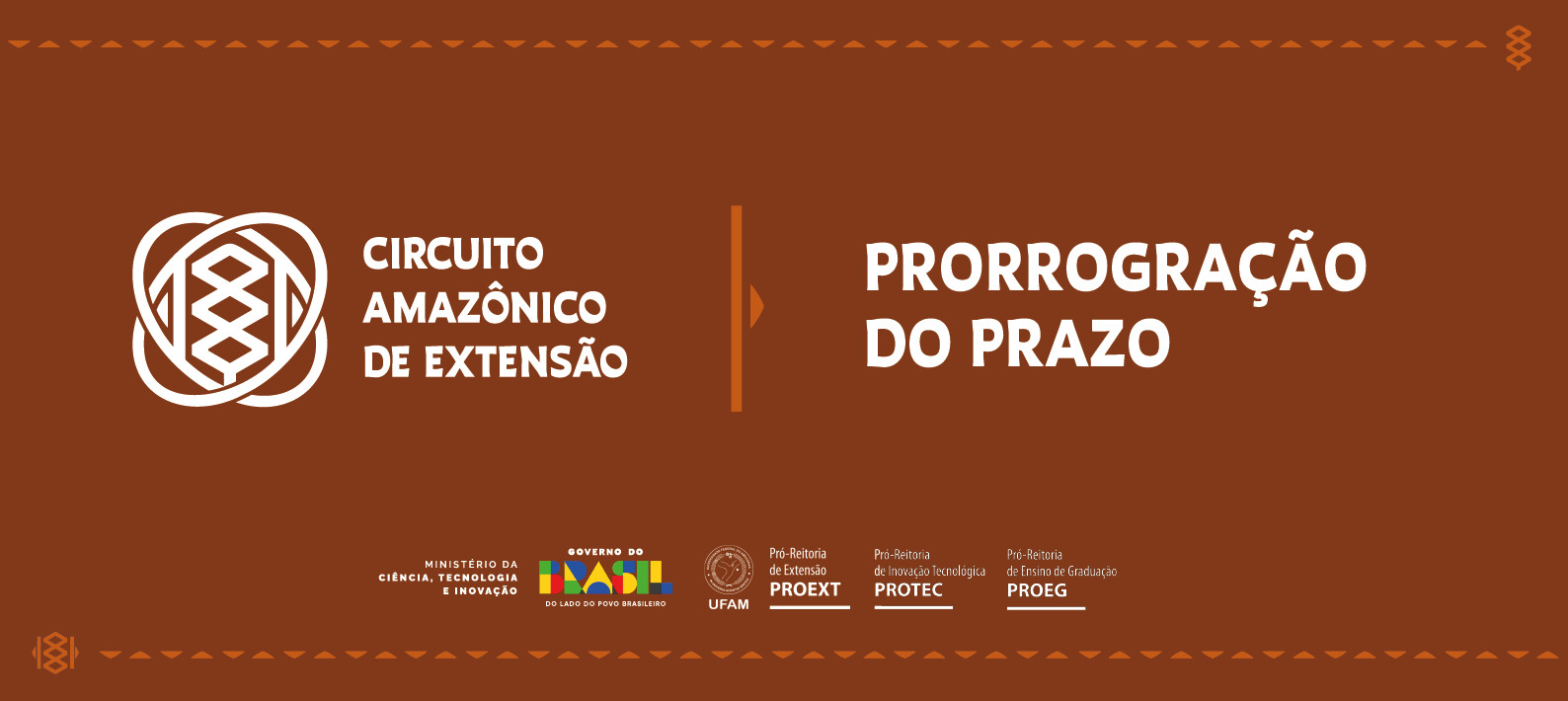 Prorrogação das Inscrições de Banners – Circuito Amazônico de Extensão nas unidades de Manaus